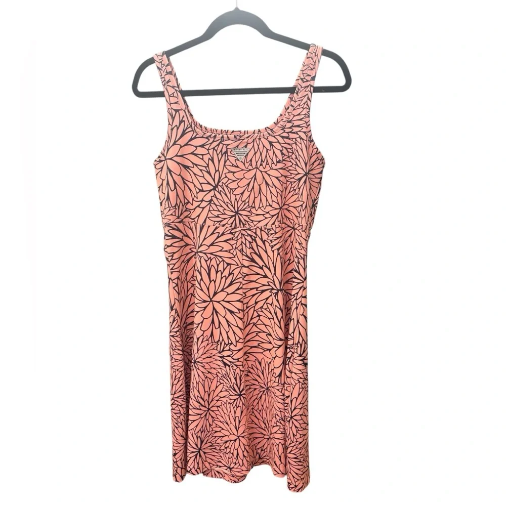 Columbia PFG Women’s Peachy Pink and Navy Floral Performance Dress